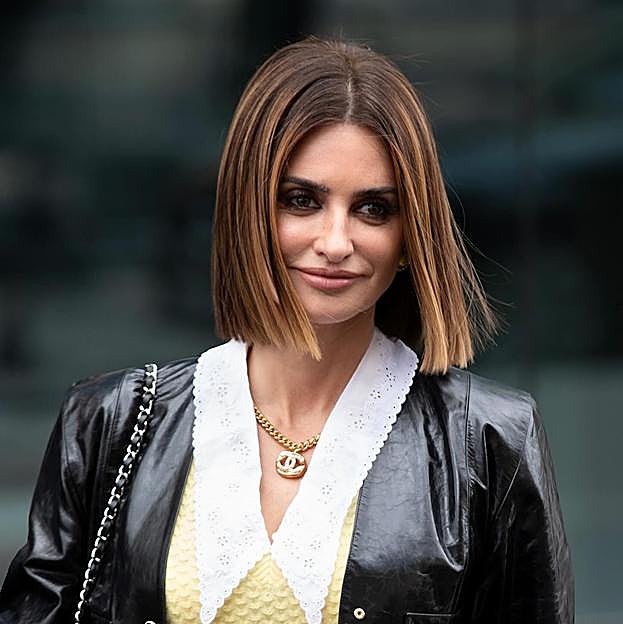 Penélope Cruz con el corte slob.