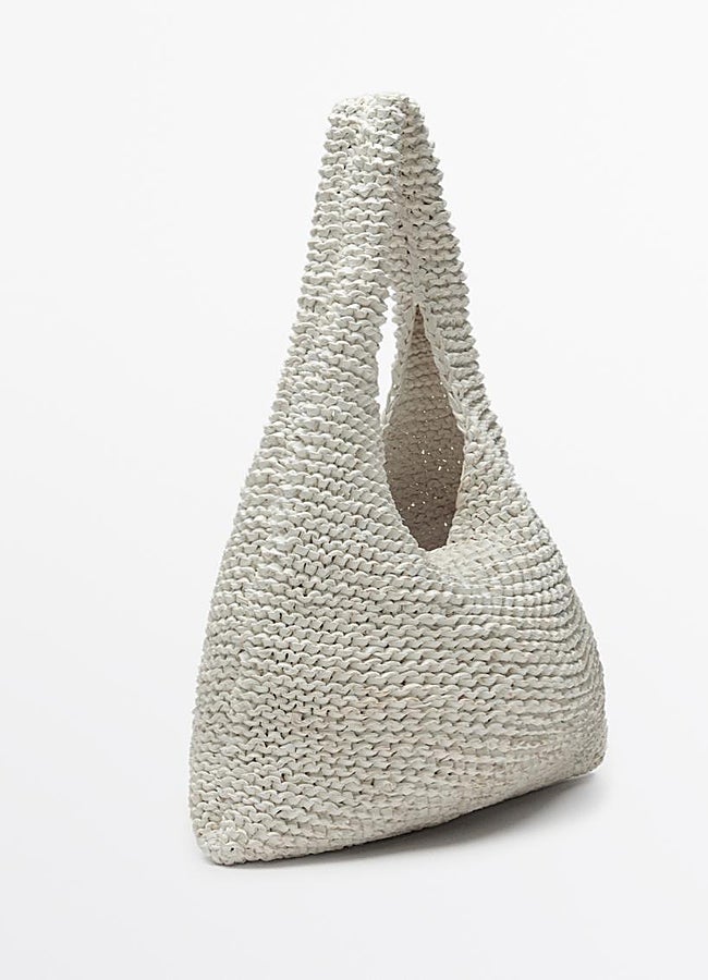 Imagen - Bolso crochet de piel de Massimo Dutti.