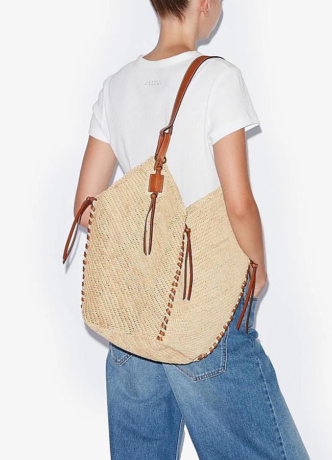 Imagen - Bolso de fibra natural de Isabel Marant.