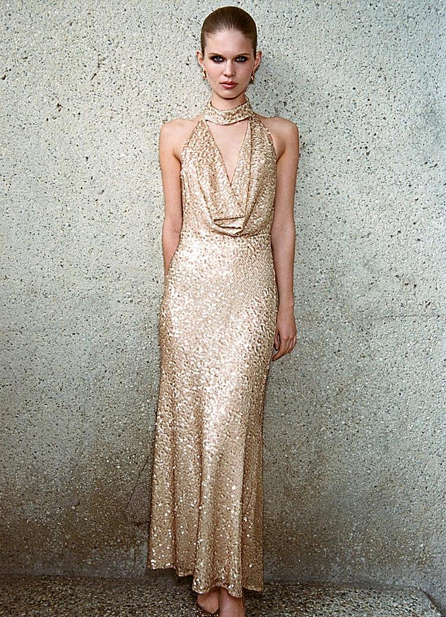 Imagen - Vestido de lentejuelas de Zara.