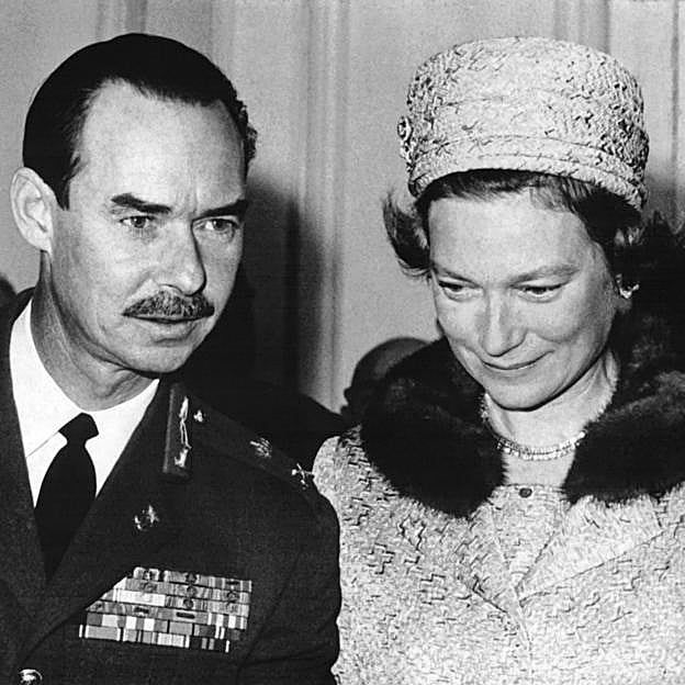 Josefina Carlota y Juan, Grandes Duques de Luxemburgo. 