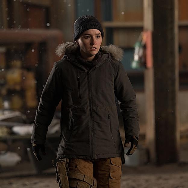Kaitlyn Dever como Abby en una imagen de la segunda temporada de The Last of Us.