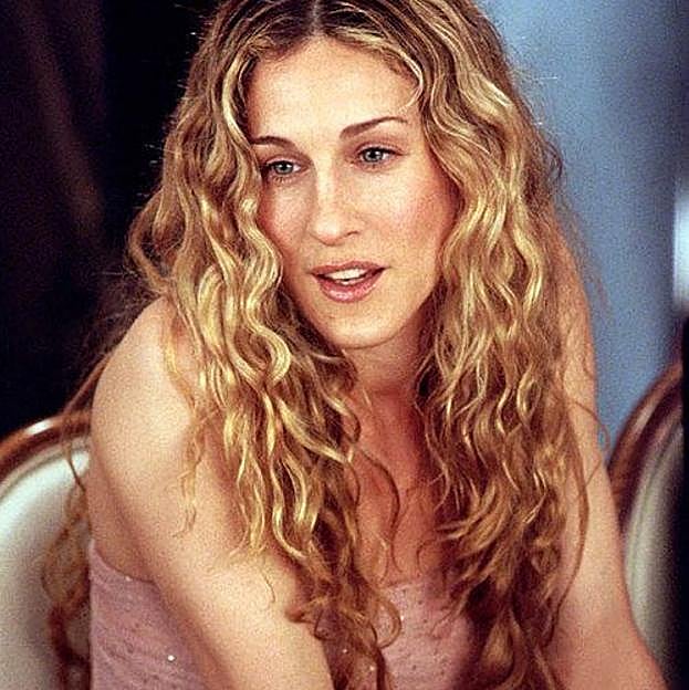 Sarah Jessica PArker con peinado bubble perm