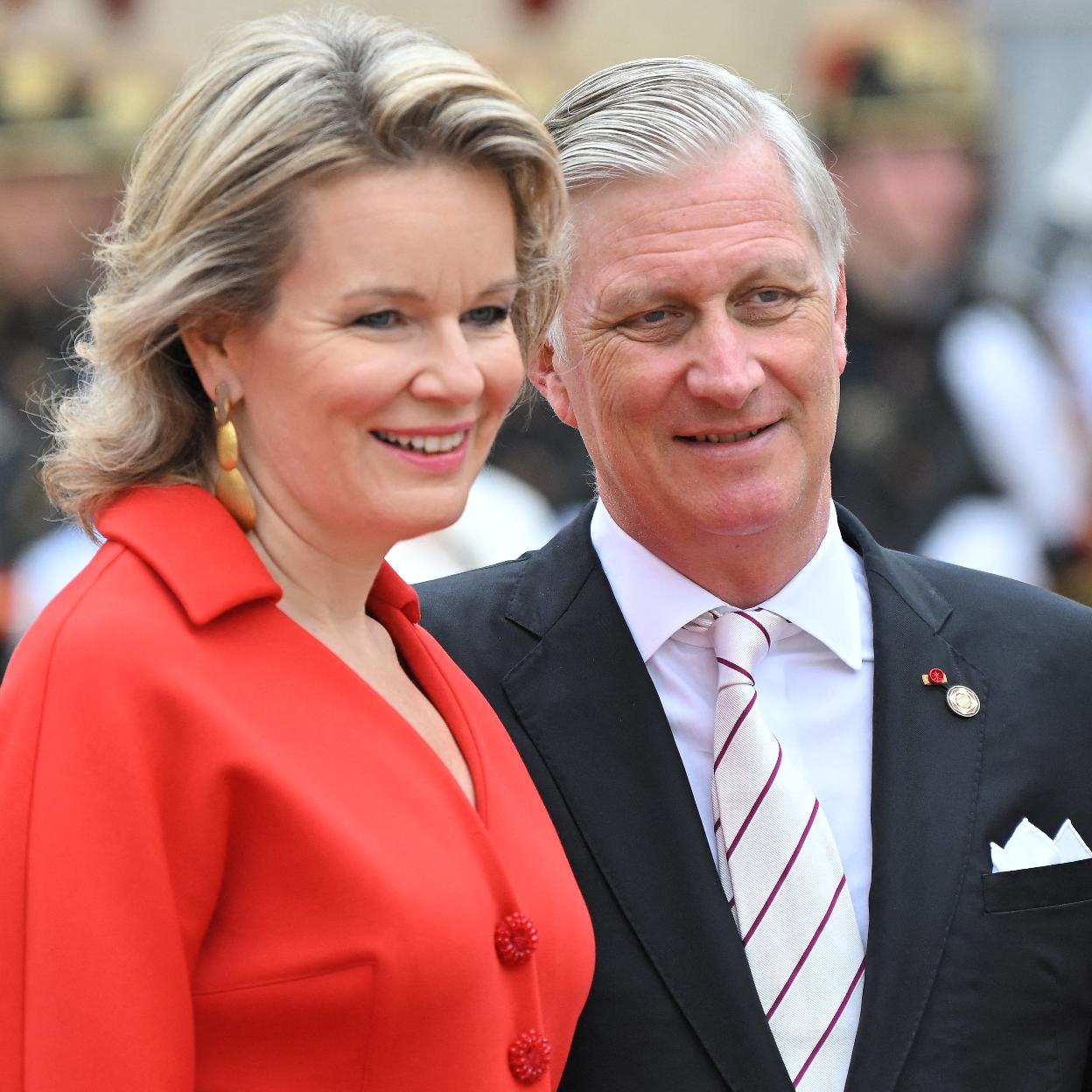 Los reyes Felipe y Matilde de Bélgica durante los Juegos Olímpicos de París celebrados en 2024. 