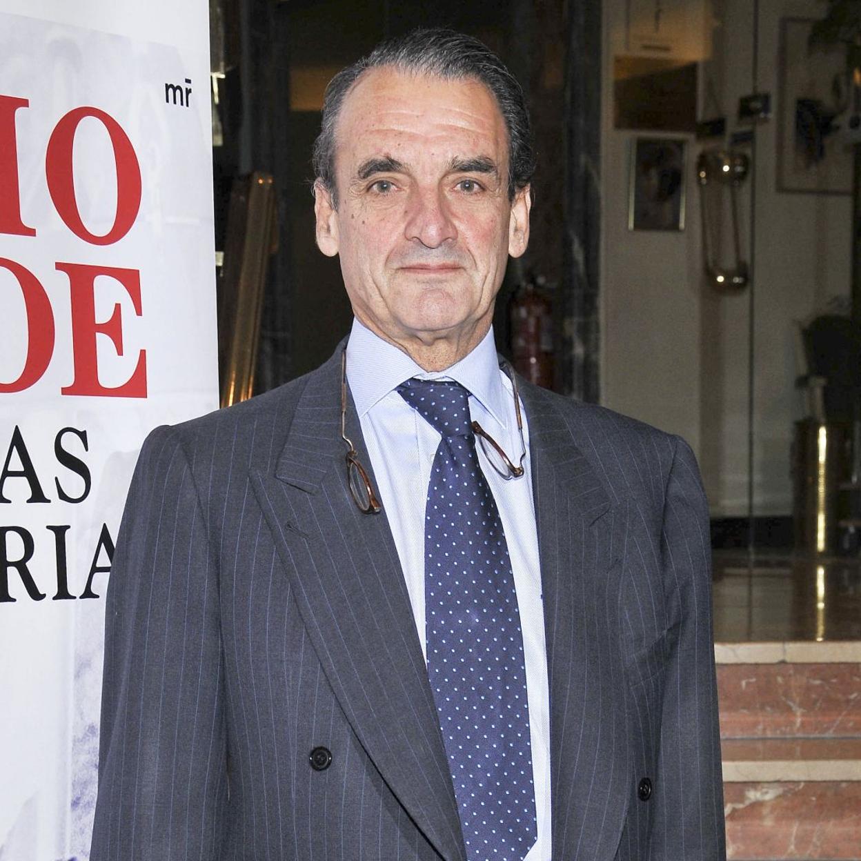 Mario Conde, en la presentación de su libro. 