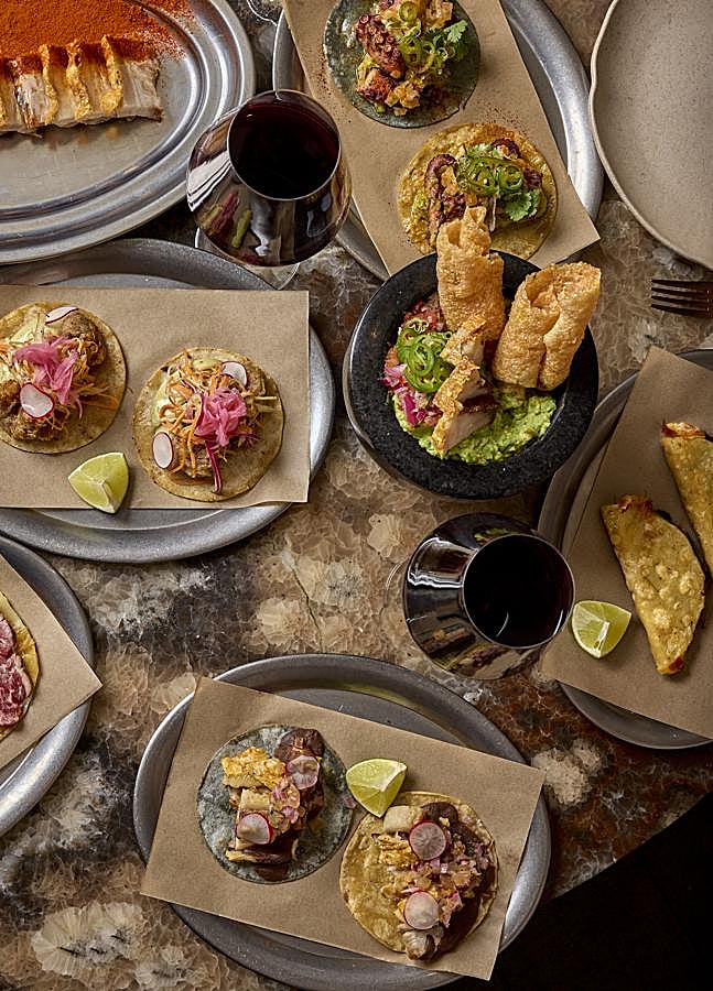 Imagen - Algunos de los platos que podemos degustar en el restaurante mexicano Mano. / DR