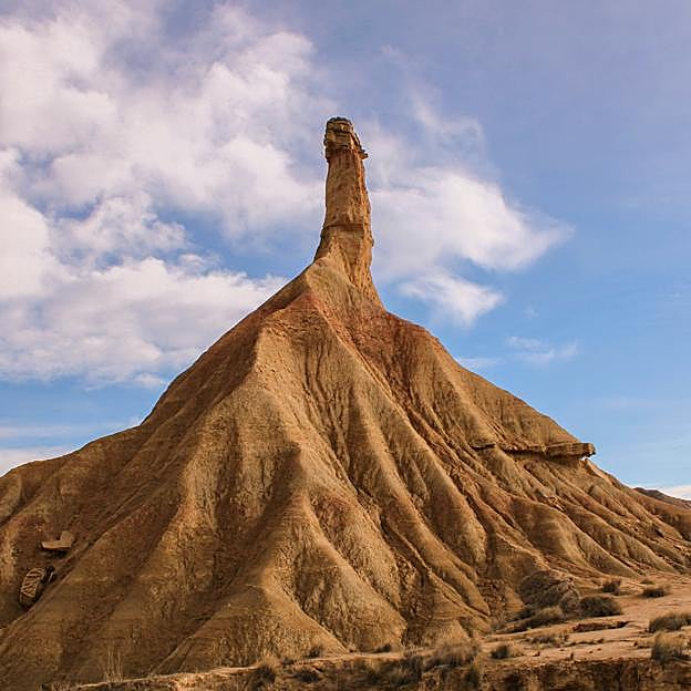 Cerro de Castildetierra en las Barnedas Reales, Navarra