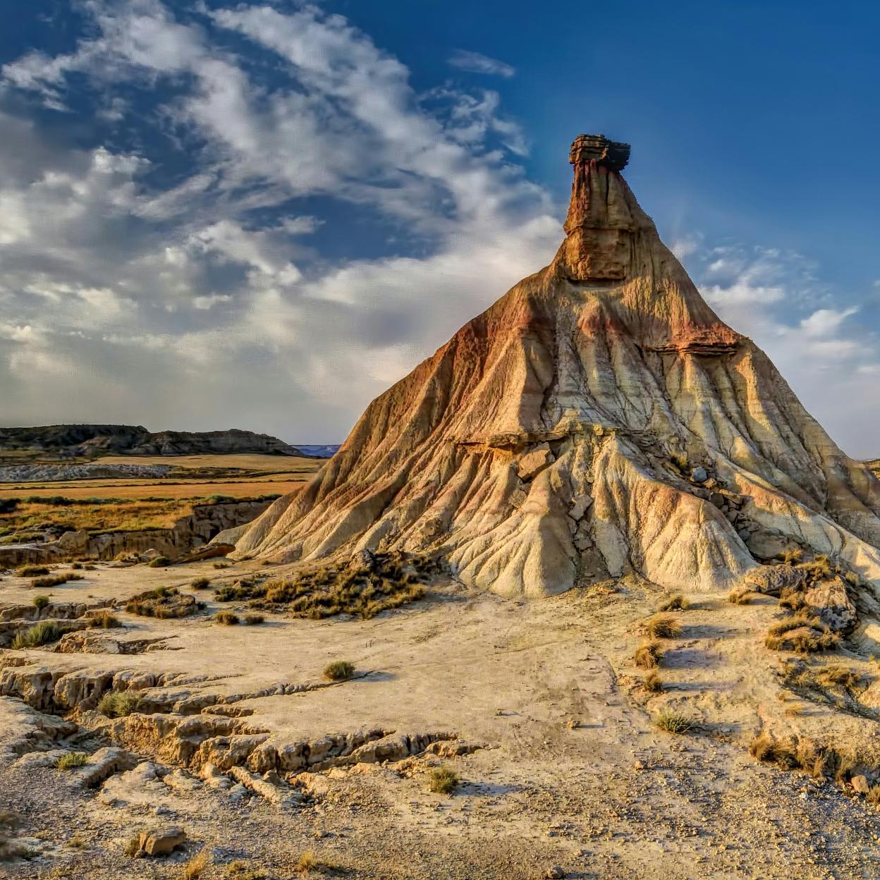 Cerro de Castildetierra en las Barnedas Reales, Navarra