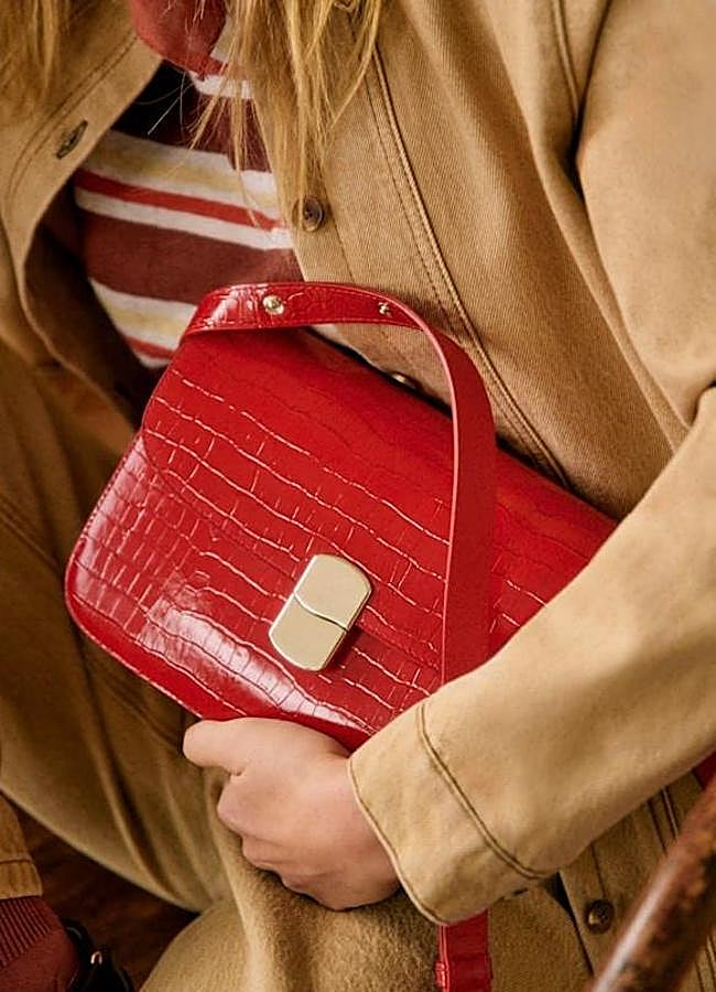 Imagen - Bolso bandolera rojo