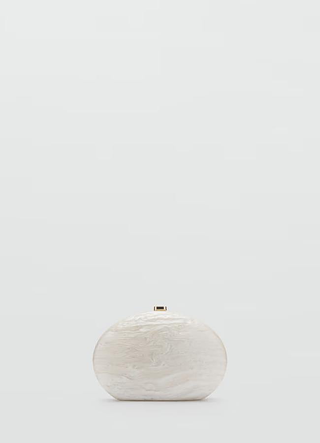 Imagen - Bolso rígido ovalado de Mango.