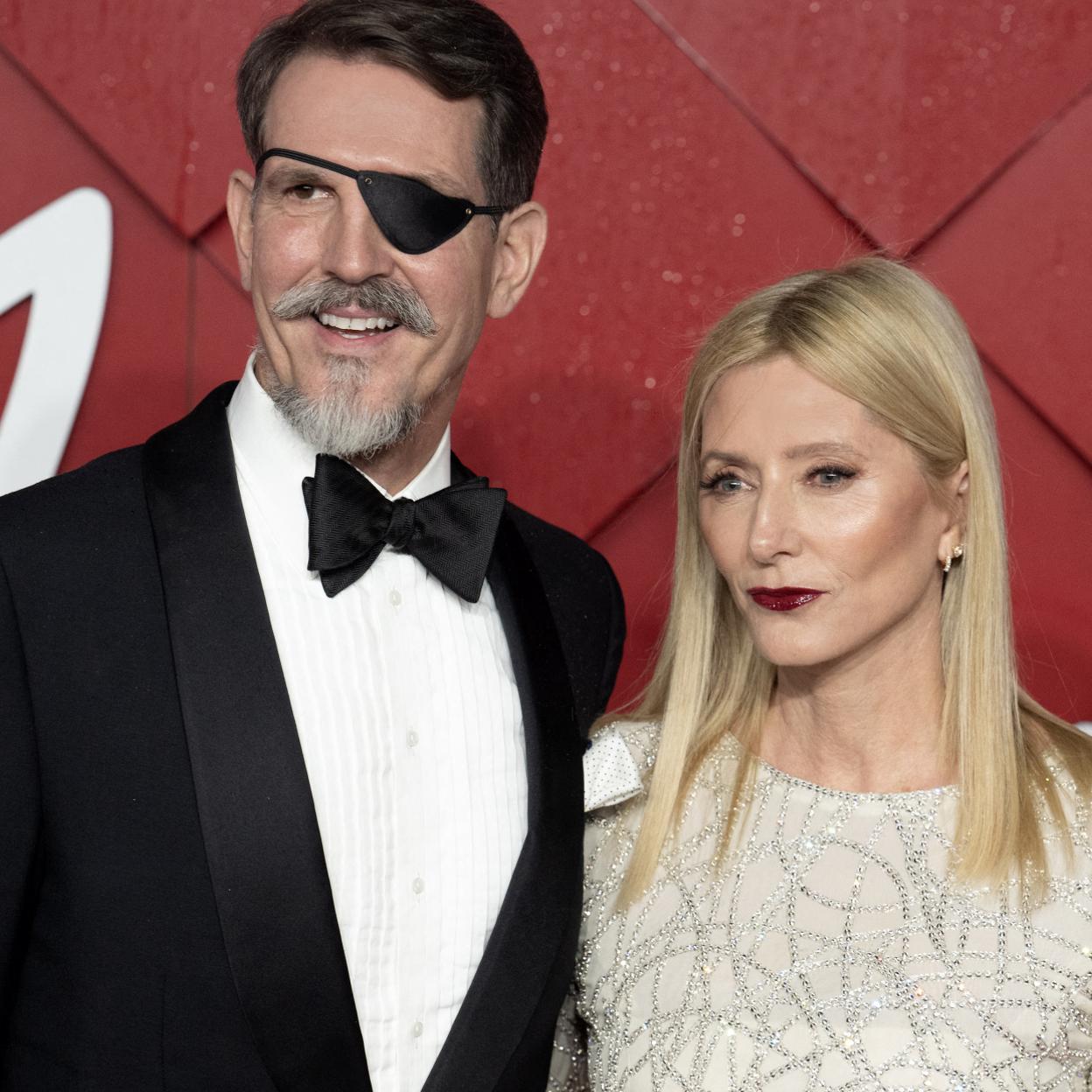 Pablo de Grecia con su parche en el ojo en 2023. 