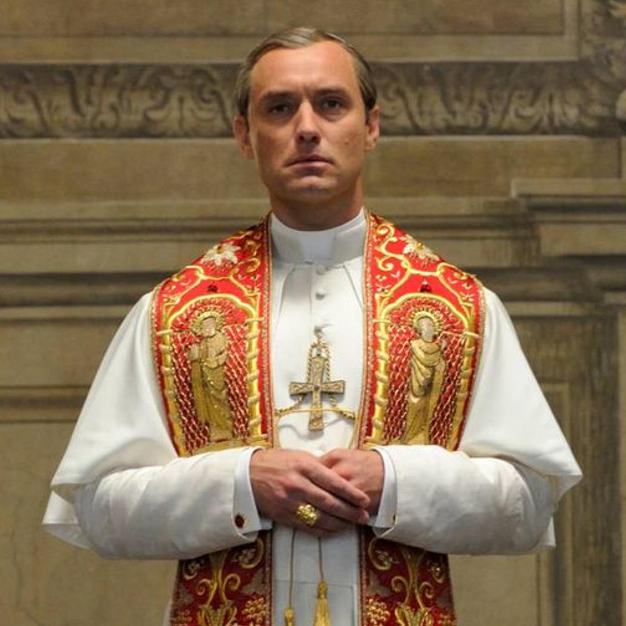 Jude Law en una imagen de la serie The Young Pope.