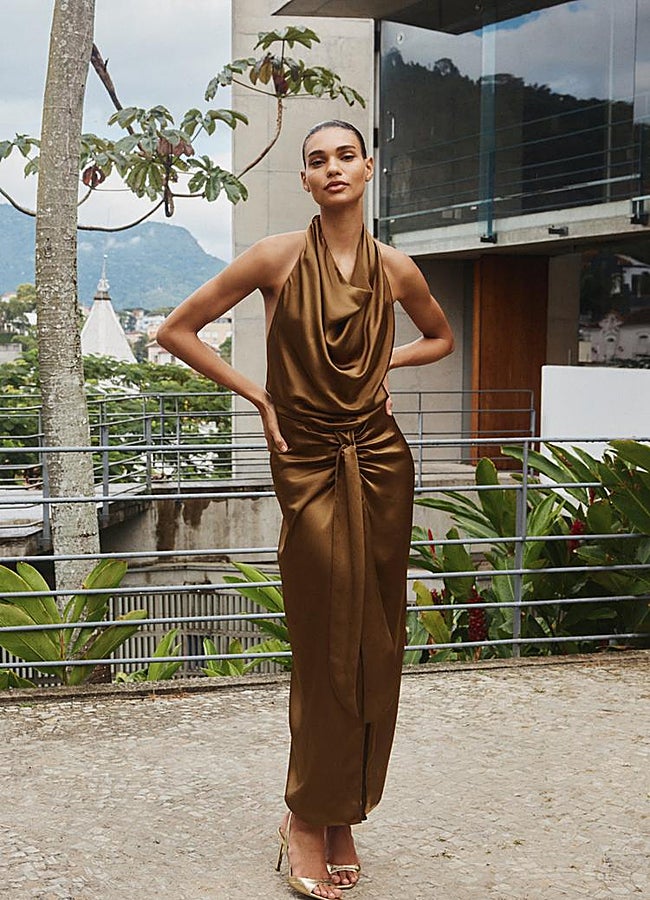 Imagen - Vestido halter Zara.