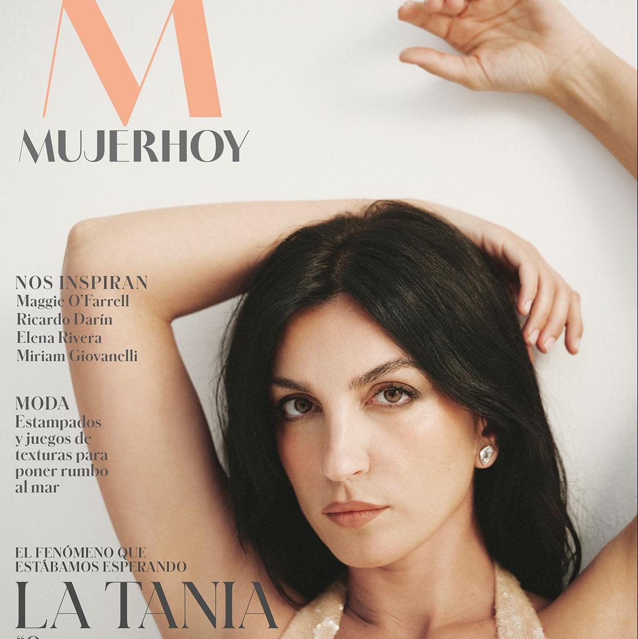 La Tania protagoniza la portada del número del mes de mayo de 2025 de Mujerhoy.