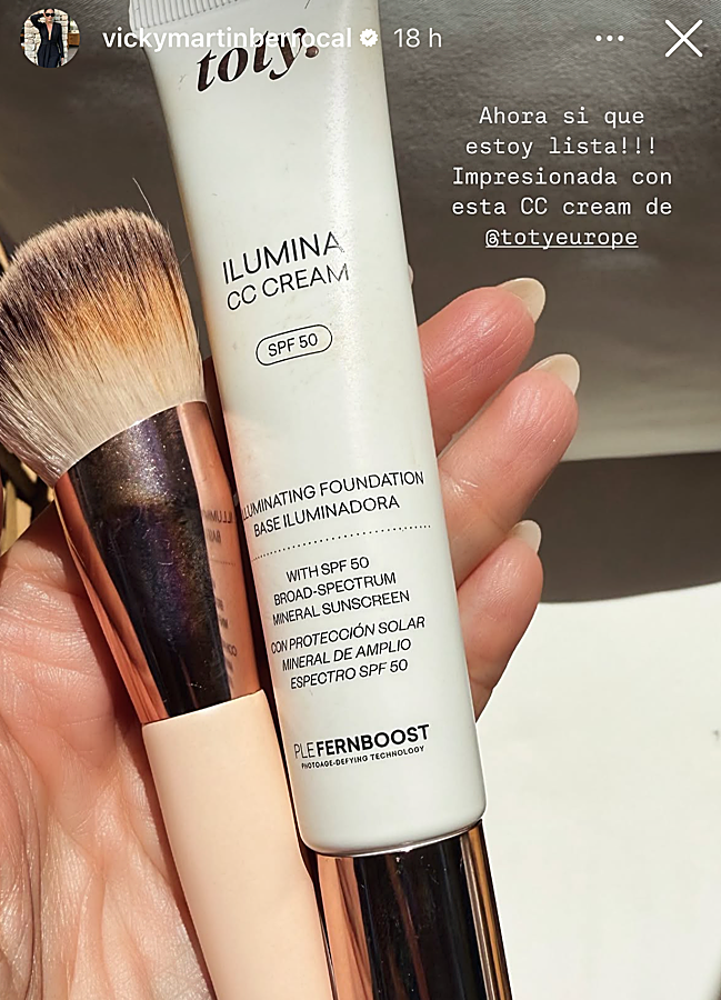 Imagen - Vicky Martín Berrocal enseña su nueva CC cream favorita. / @vickymartiberrocal