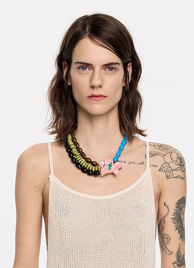 Imagen - Collar con detalle flor de Bimba y Lola (125 euros).