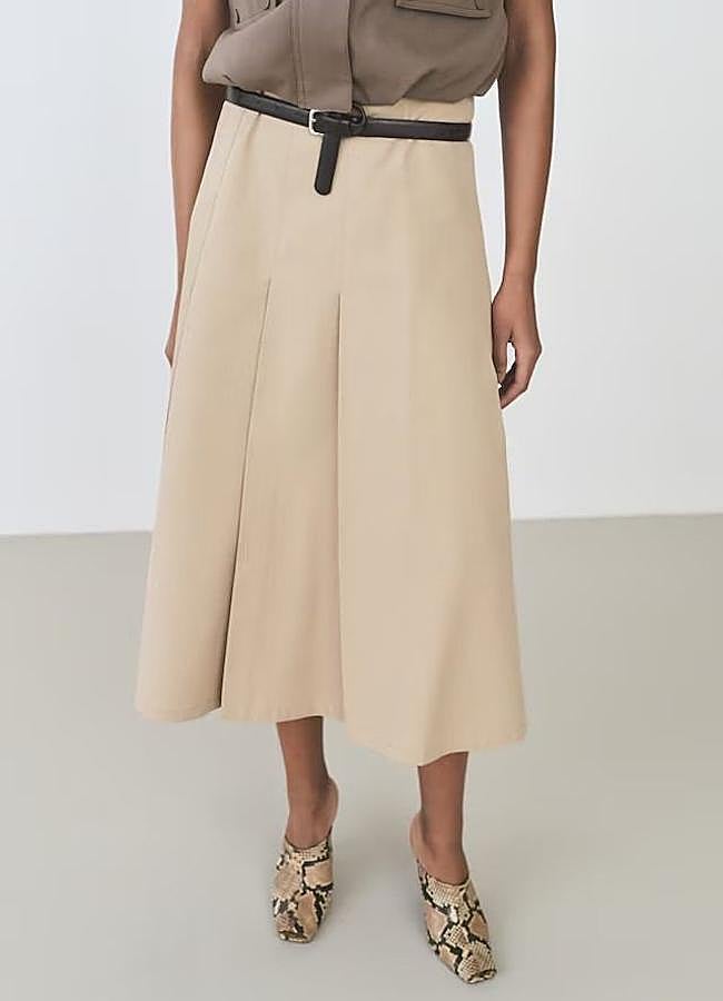 Imagen - Trench skirt de tablas