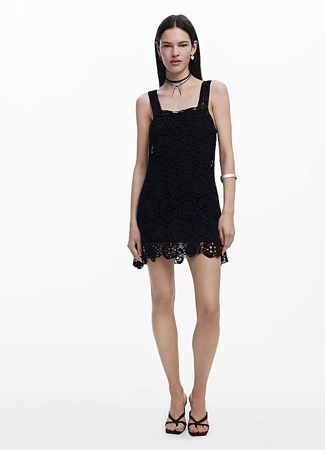 Imagen - Vestido de crochet con tirantes