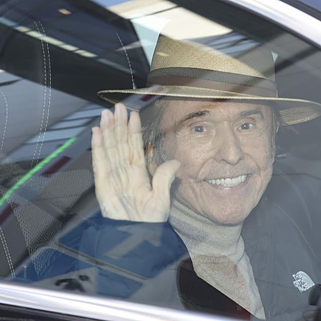 Raphael, siempre sonriente, incluso ante la adversidad. 