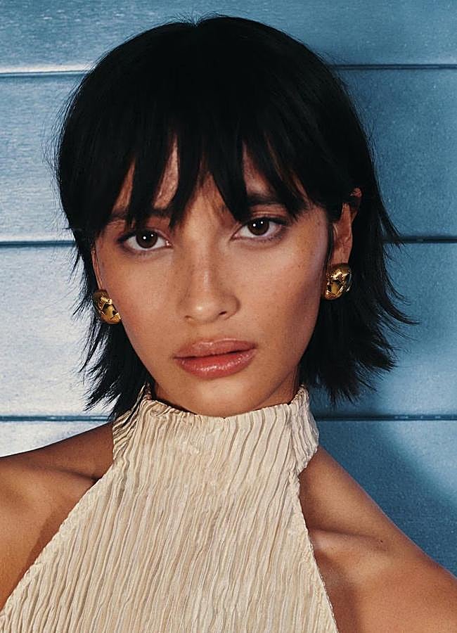 Imagen - Pendientes dorados con cresta