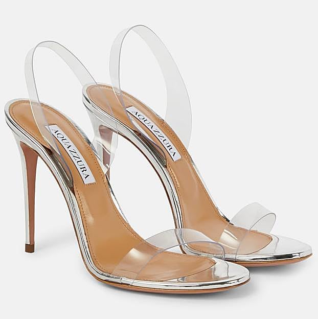 Sandalias de tira a Aquazzura, 550 euros.