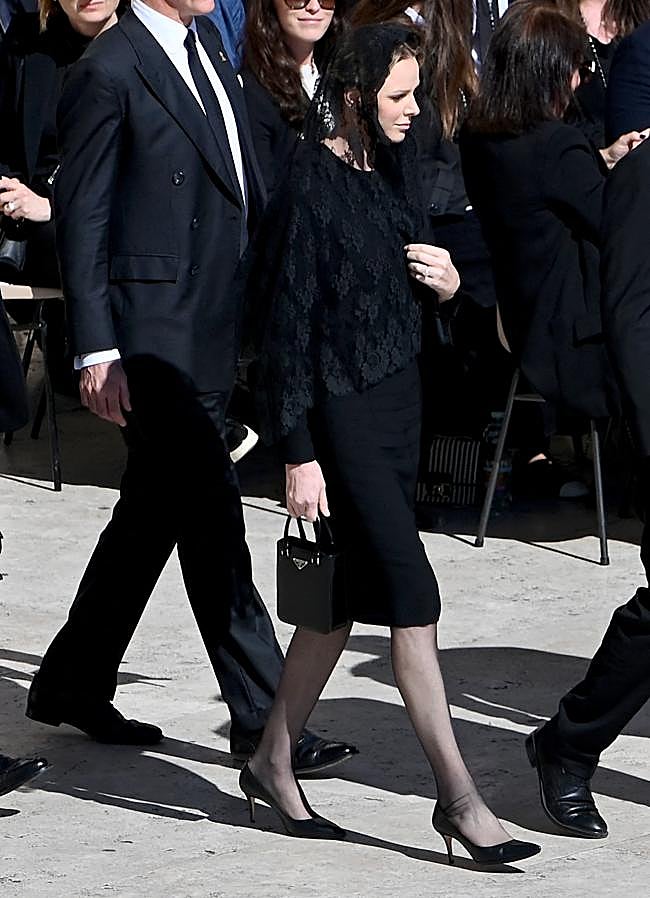 Imagen - Charlene de Mónaco en el funeral del Papa Francisco 1 (GETTY)