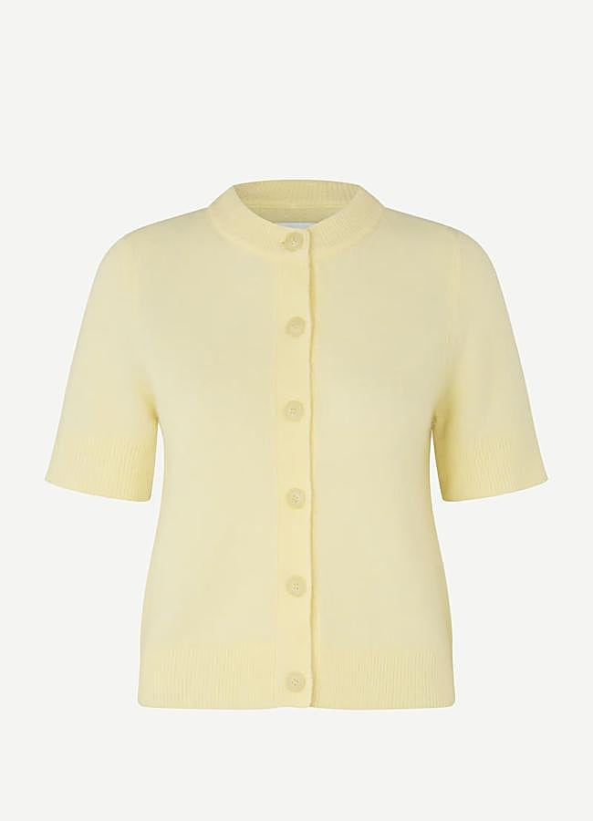 Imagen - Jersey de manga corta amarillo de Samsoe Samsoe, 130 euros.