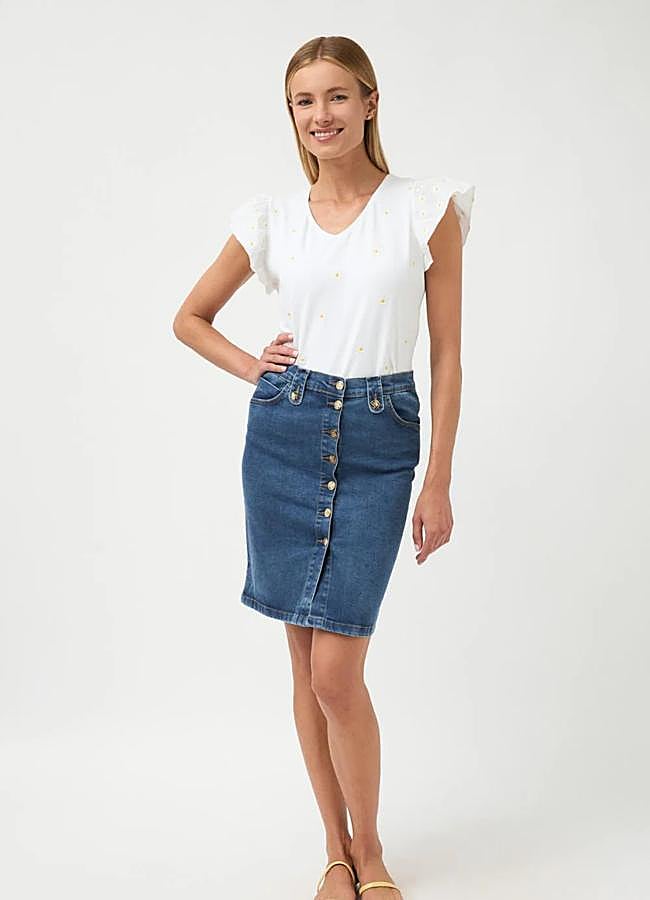 Imagen - Falda de tubo de Tinta&Bariloche, 69,95 euros.