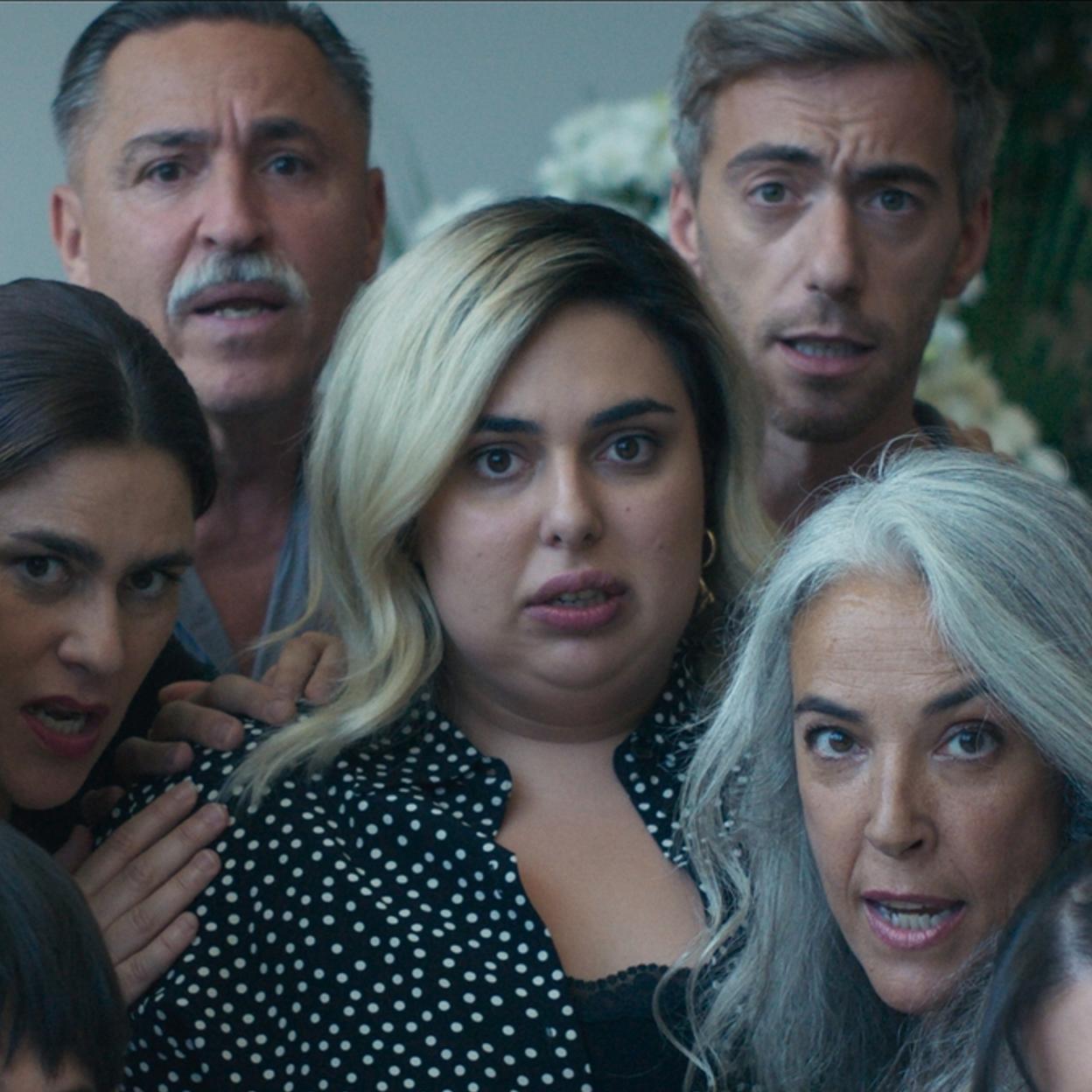 Blanca Martínez, en el centro, da el do de pecho en Mariliendre. 