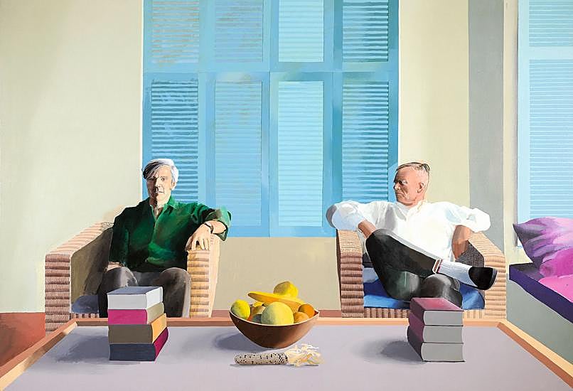 Christopher Isherwood and Don Bachardy (1968).