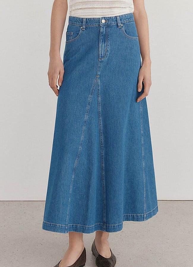 Imagen - Falda vaquera de vuelo