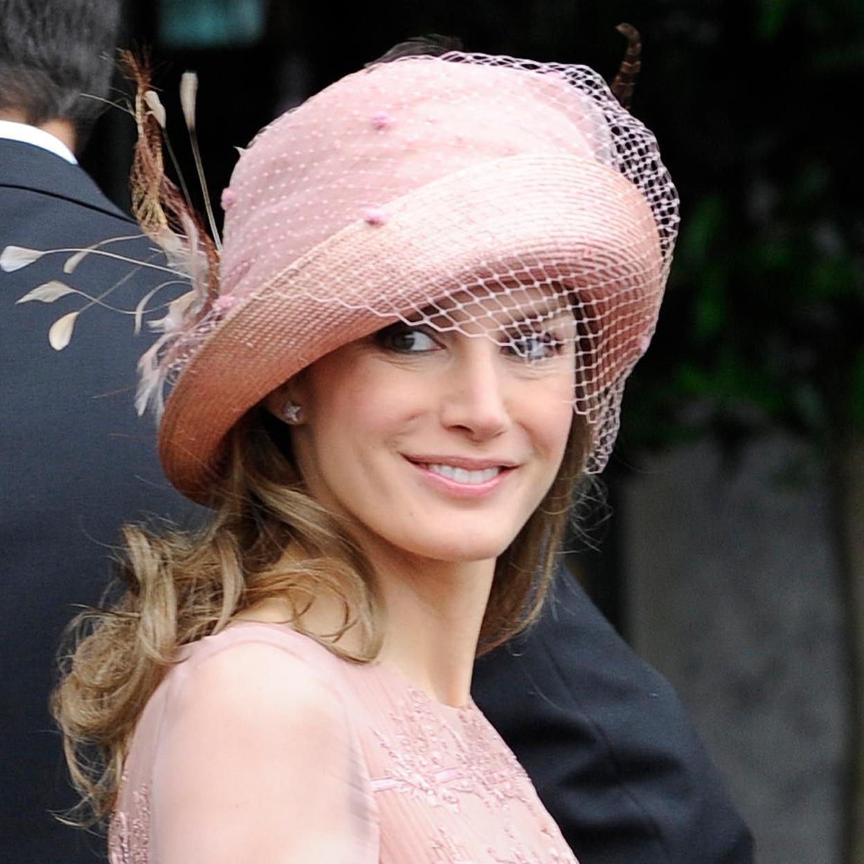 La reina Letizia en la boda del príncipe Guillermo y Kate Middleton. 