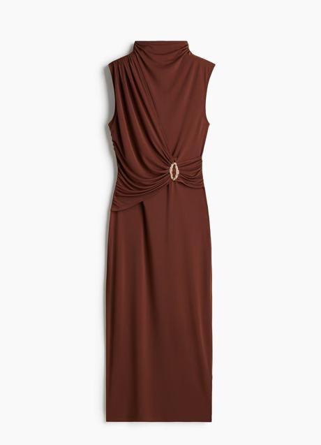 Imagen - Vestido marrón de H&M (35,99 euros)