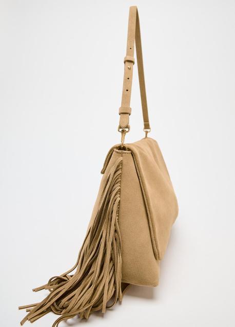 Imagen - Bolso con flecos de Zara (99,99 euros)