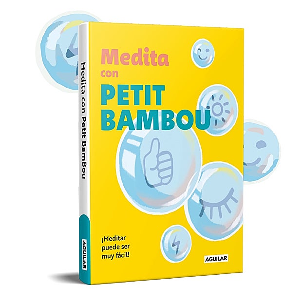 Portada del libro, hermano de la app Petit Bambou, que te enseña a meditar. 