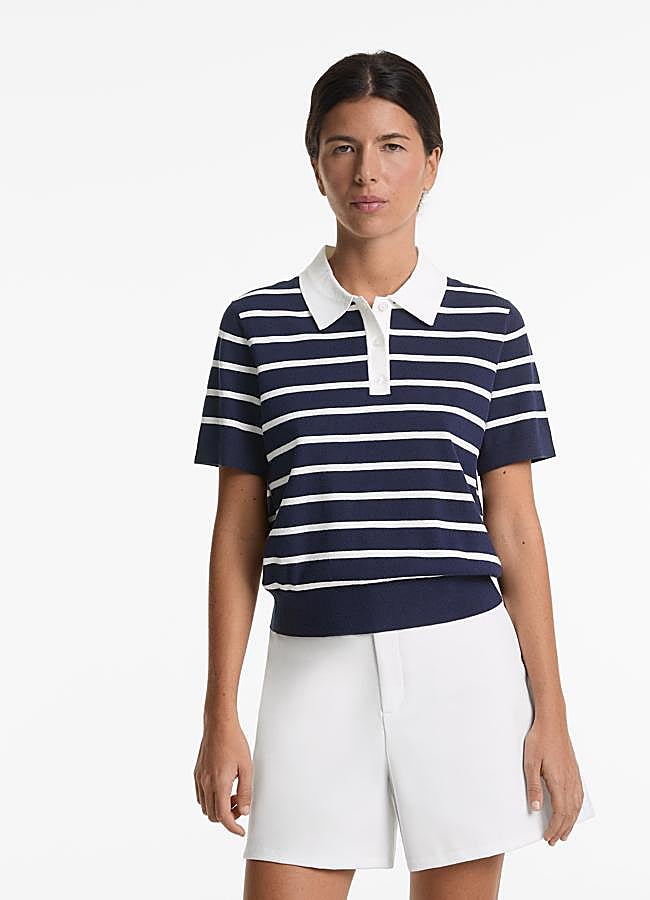 Imagen - Polo con rayas horizontales de Oysho.