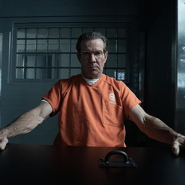 Dennis Quaid en una imagen de la miniserie Cara Feliz. la historia de un asesino en serie.