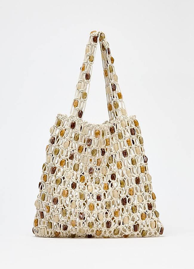 Imagen - Shopper abalorios de Zara (39,95€)