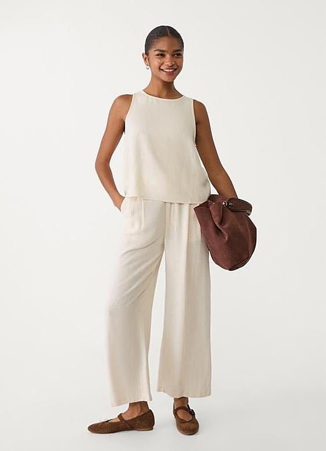 Imagen - Conjunto de lino blanco