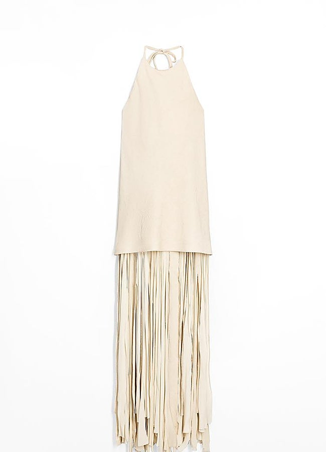 Imagen - Vestido blanco combinado Zara.