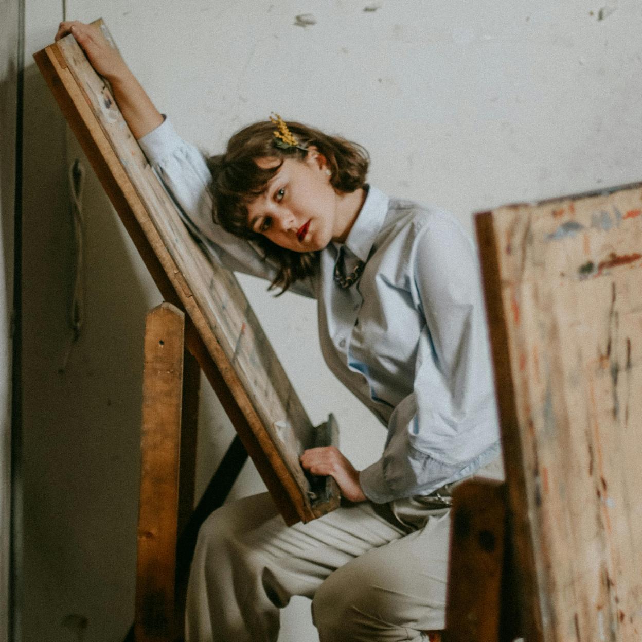 A veces hay que perseguir a las musas incansablemente. 