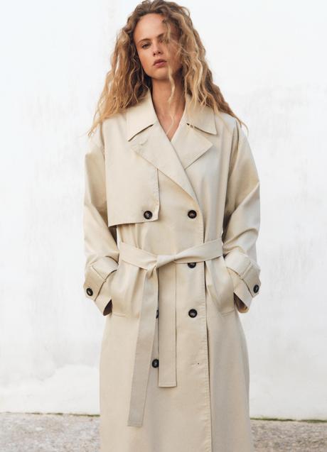 Imagen - Trench largo de Zara (69,99 euros)