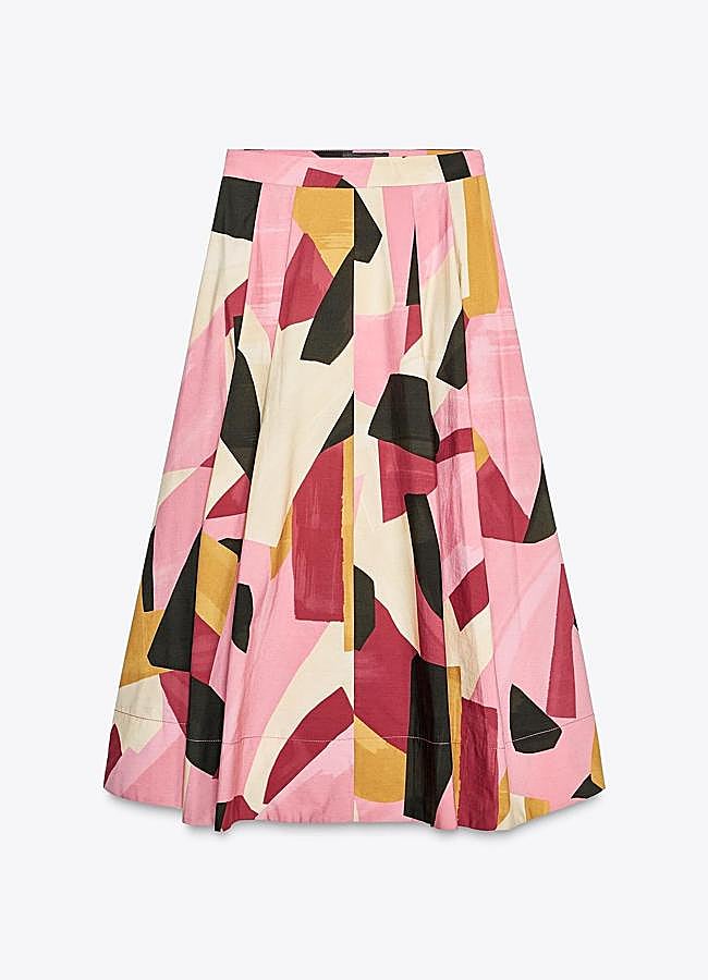 Imagen - La falda midi de Zara.