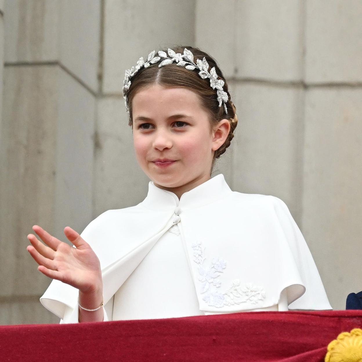 La princesa Charlotte acaba de cumplir diez años. 