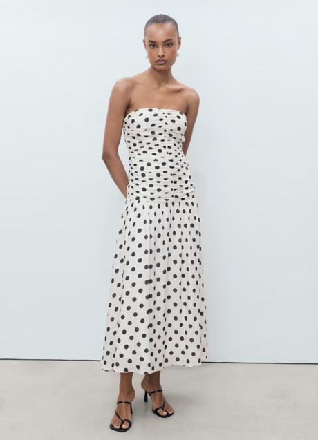 Imagen - Vestido con estampado de lunares de Mango (59,99 euros)