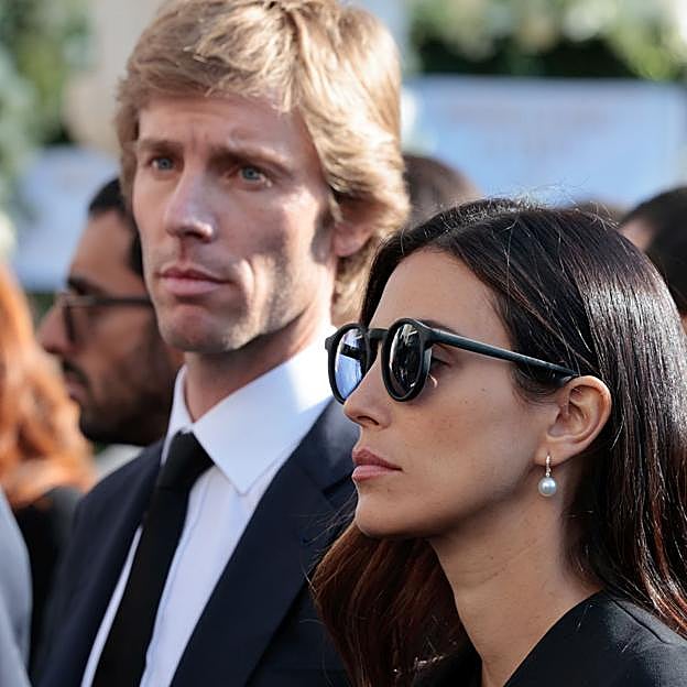 Christian de Hannover con su mujer, Sassa de Osma. 