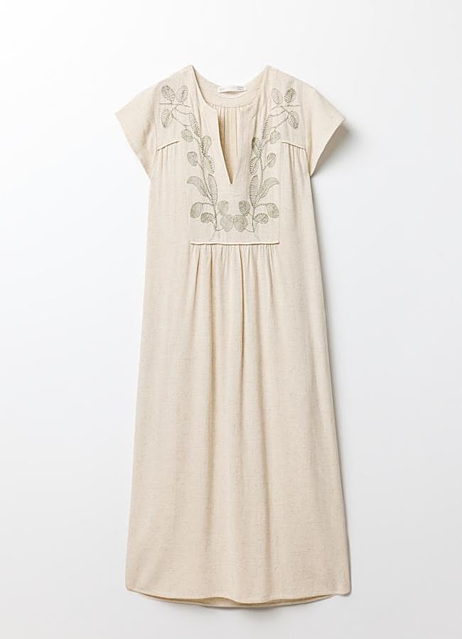 Imagen - Vestido lino bordado de Sfera (35,99€)