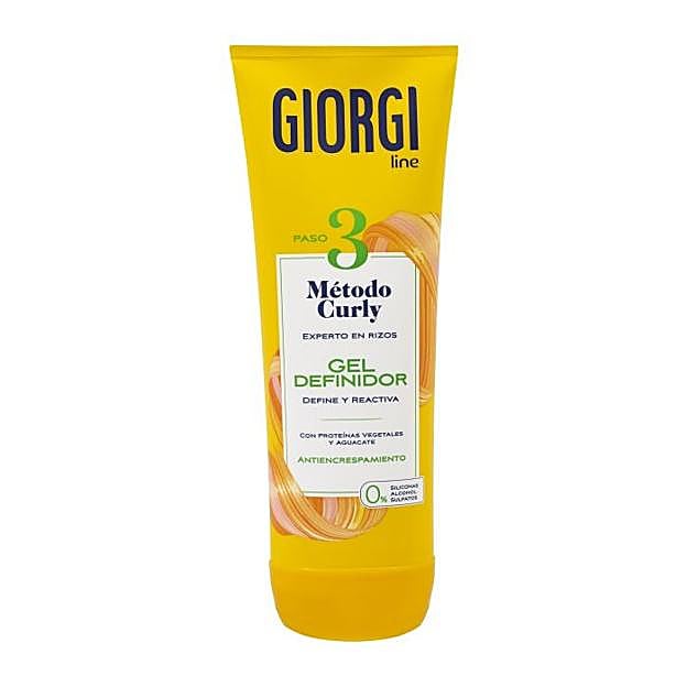 Gel Definidor Método Curly Paso 3 de Giorgi.