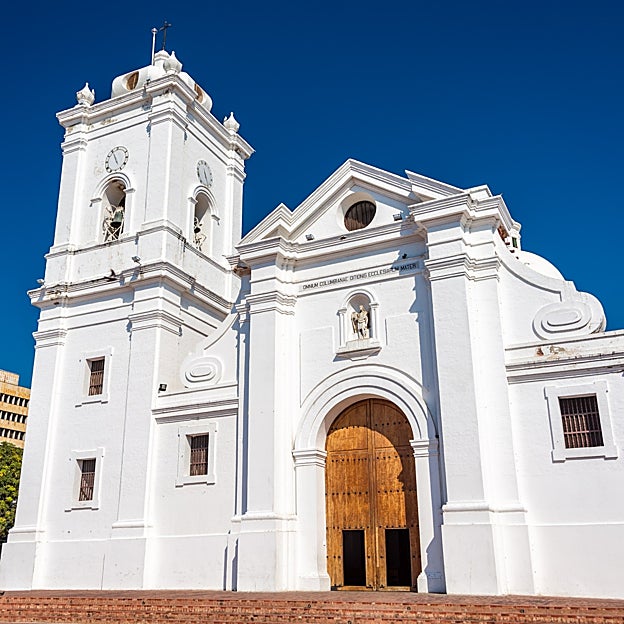La catedral de Santa Marta, en Colombia. 
