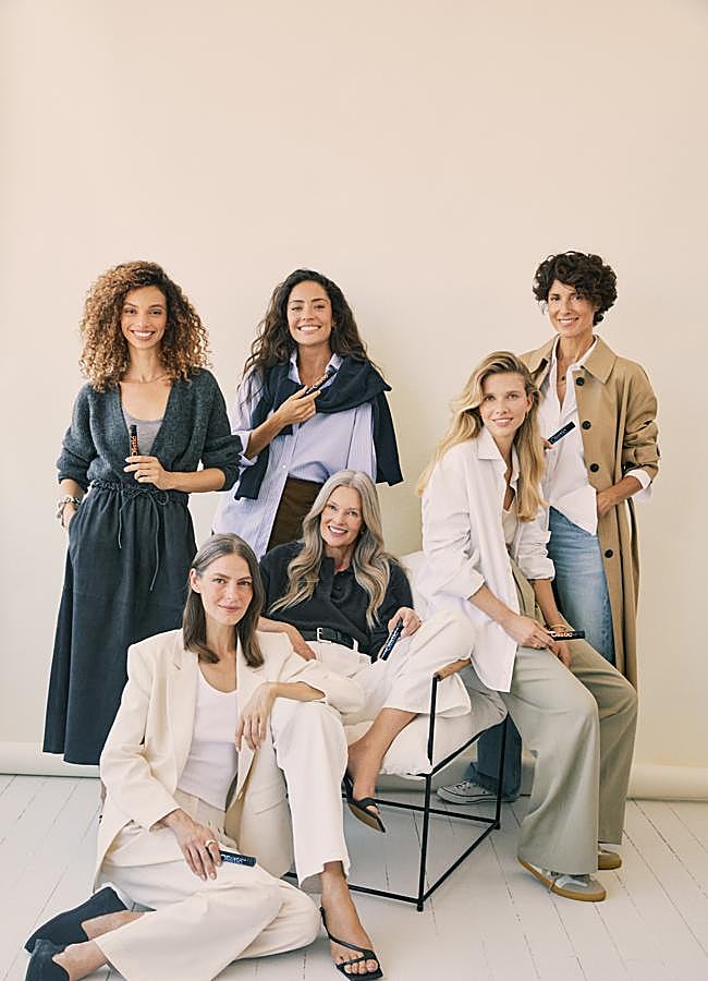 Imagen - Mujeres con diferentes tipos de cabellos para la campaña de Olistic. Foto: Cortesía de Olistic.